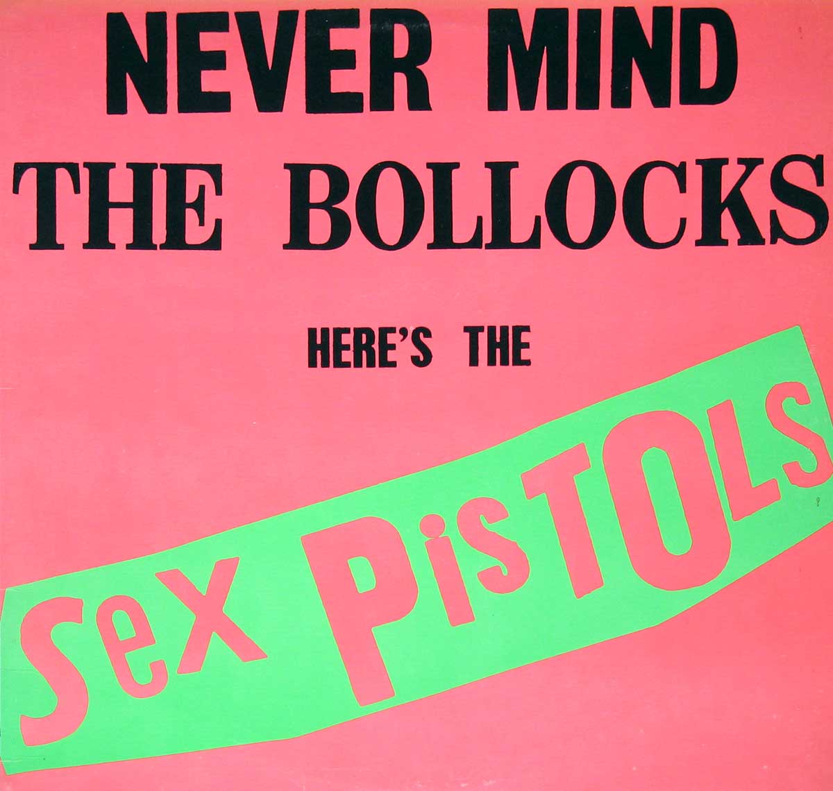 Album Front Cover Photo of SEX PISTOLS - Never Mind the Bollocks ( Pink Album Cover )  