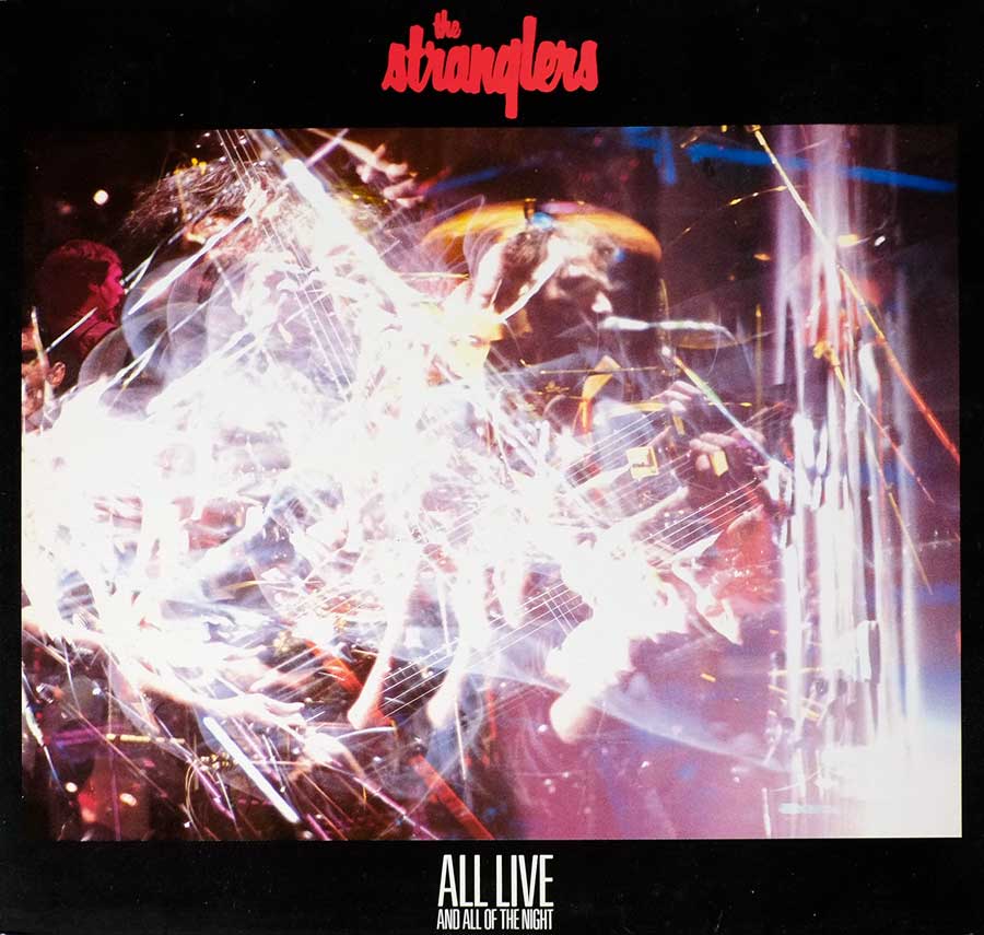 STRANGLERS - All Live And All Of The Night Gatefold 12" LP VINYL Album front cover https://vinyl-records.nl