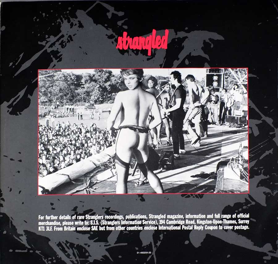 STRANGLERS - All Live And All Of The Night Gatefold 12" LP VINYL Album custom inner sleeve