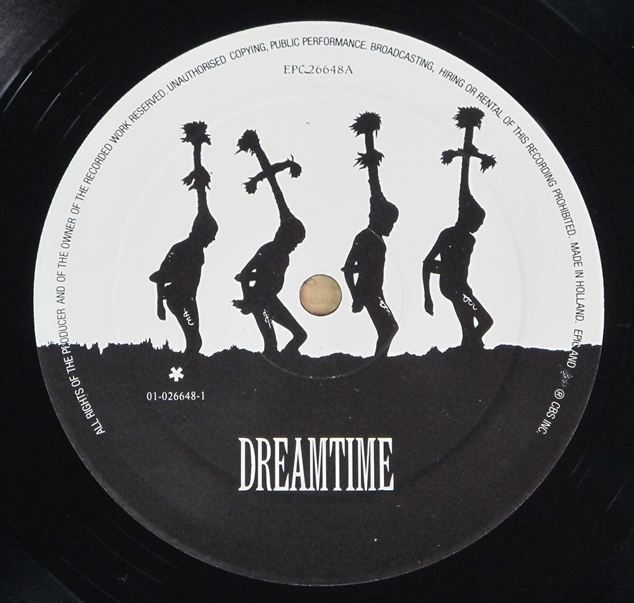 Close up "Dreamtime" Record Label Details: EPIC EPC 26648 