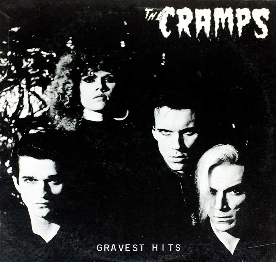 THE CRAMPS - Gravest Hits IRS SP-70501 12" Vinyl LP Album front cover https://vinyl-records.nl