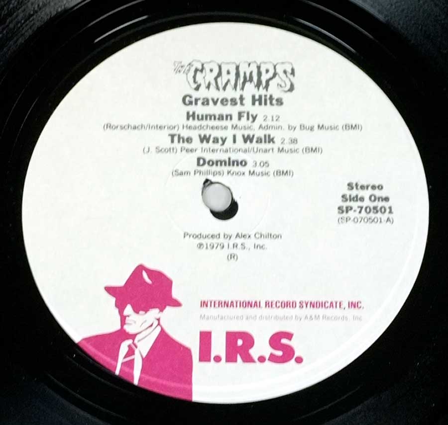 "Gravest Hits " Record Label Details: International Record Syndicate IRS SP-70501 ℗ 1979 I.R.S. Inc Sound Copyright 