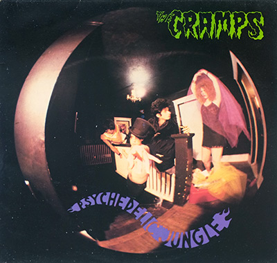 THE CRAMPS - Psychedelic Jungle album front cover vinyl record