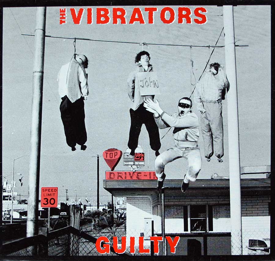 Album Front cover Photo of VIBRATORS - Guilty https://vinyl-records.nl/