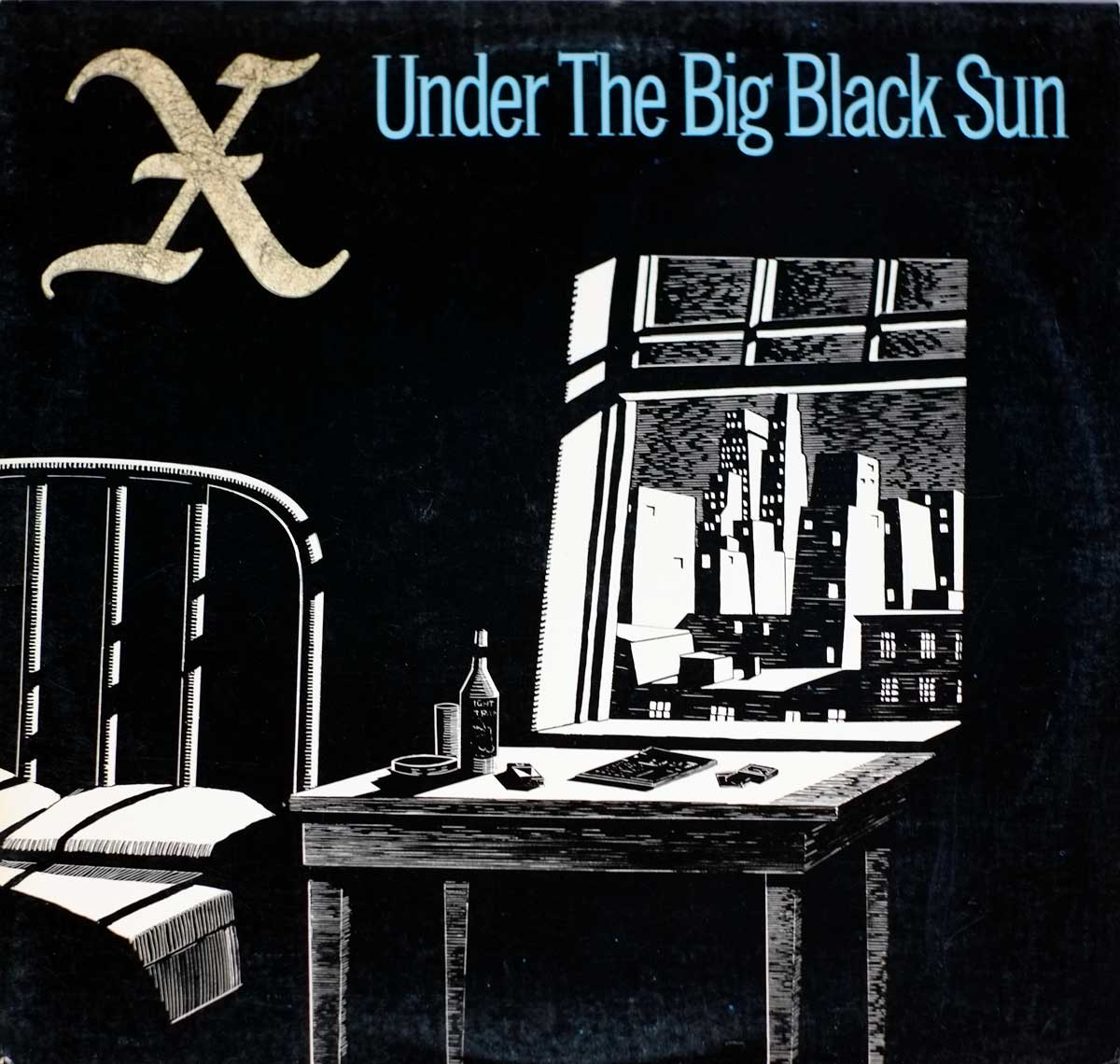 High Quality Photo of Album Front Cover  "X - Under The Big Black Sun"