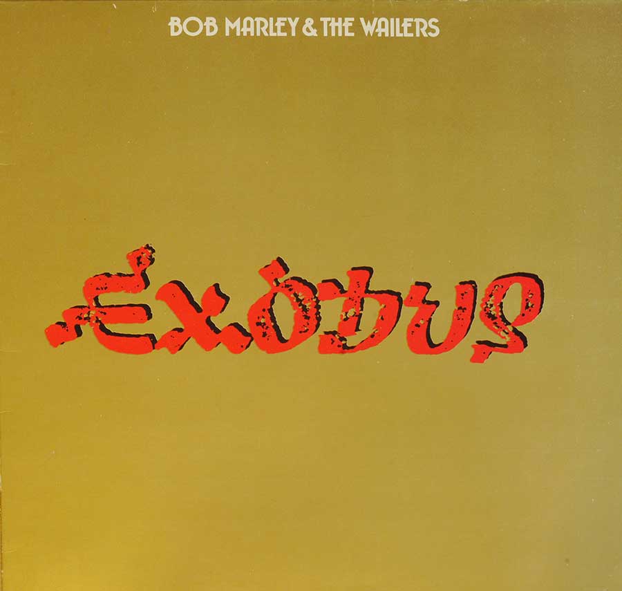 BOB MARLEY & THE WAILERS - Exodus Italian Release 12" Vinyl LP Album front cover https://vinyl-records.nl