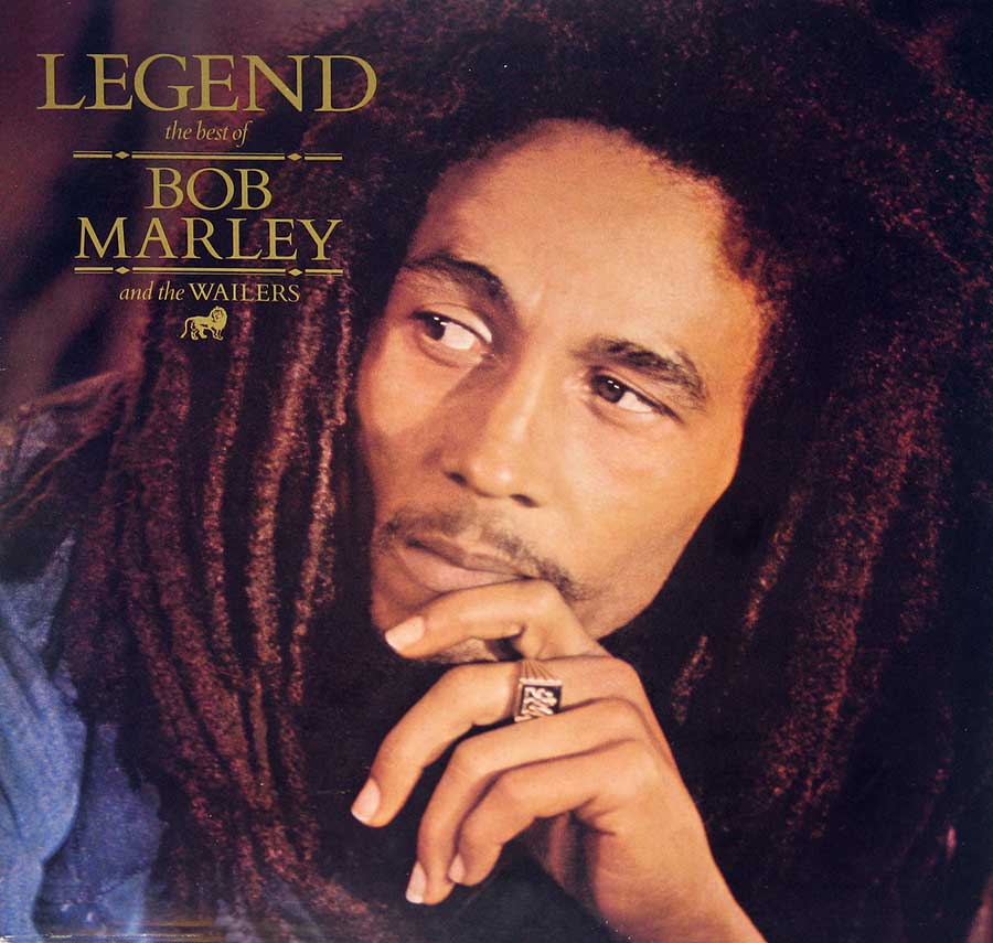 BOB MARLEY & THE WAILERS - Legend The Best Of Bob Marley 12" Vinyl LP Album front cover https://vinyl-records.nl