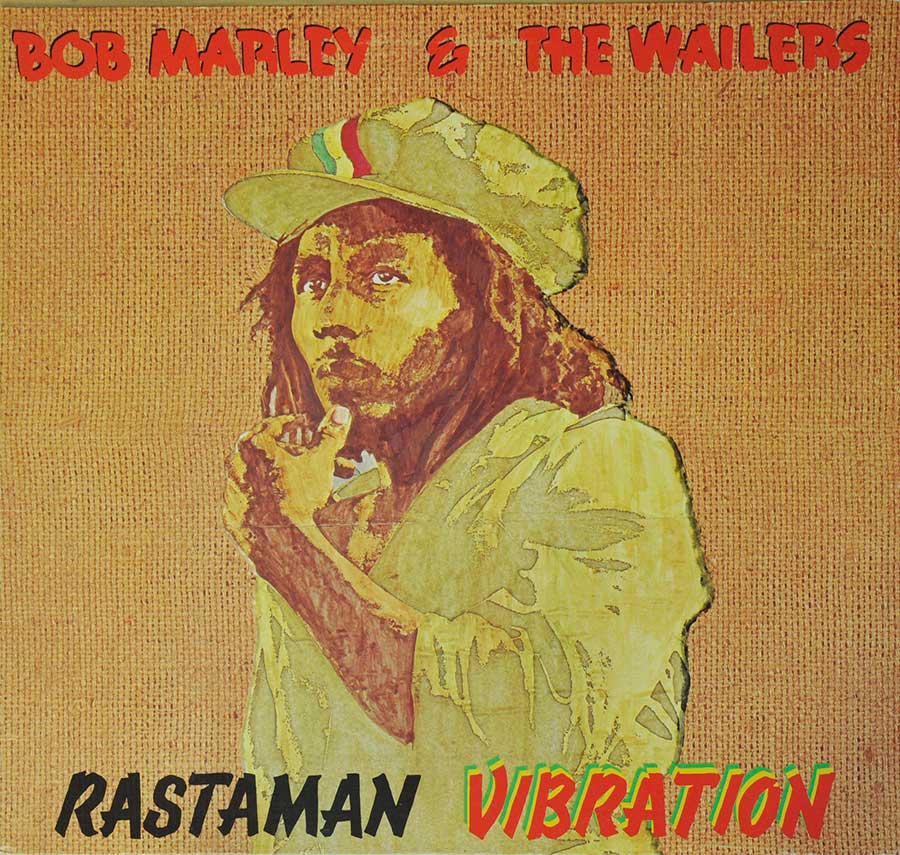 BOB MARLEY - Rastaman Vibration Original 1976 Issue Gatefold 12" Vinyl LP Album front cover https://vinyl-records.nl