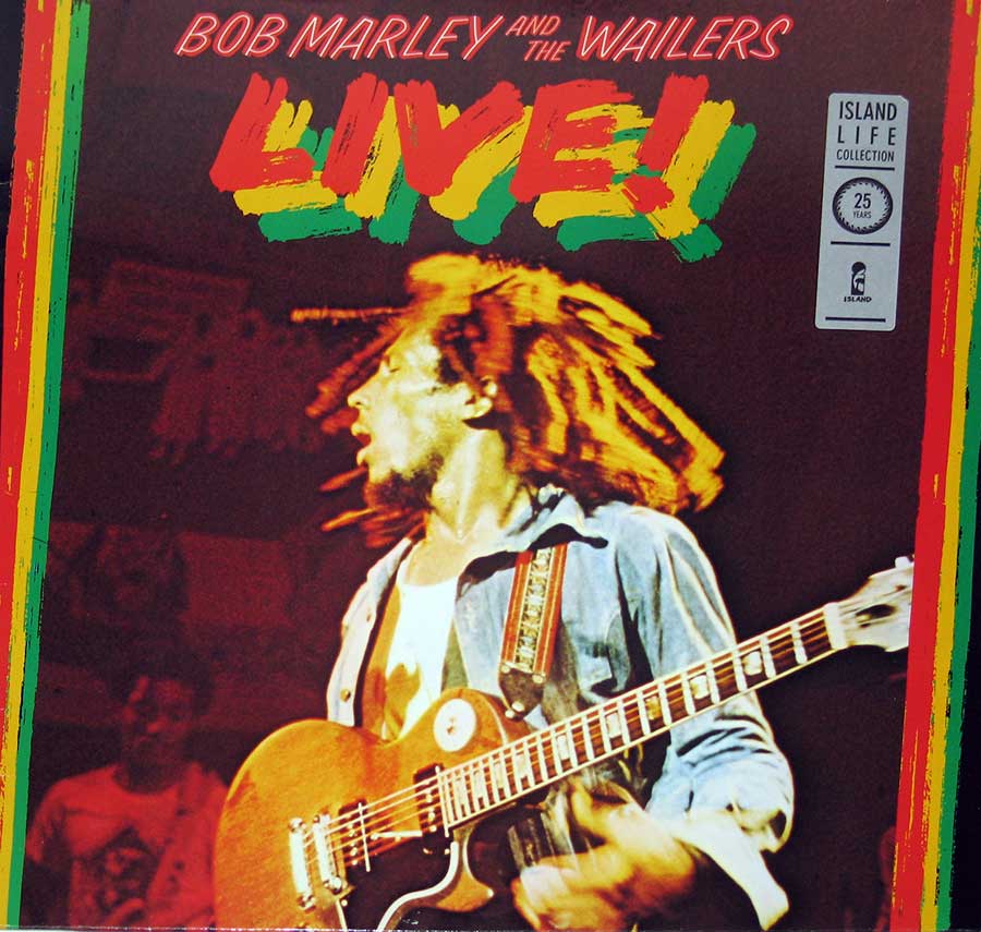 BOB MARLEY & THE WAILERS Wailers Live Reggae LP Vinyl Album Cover