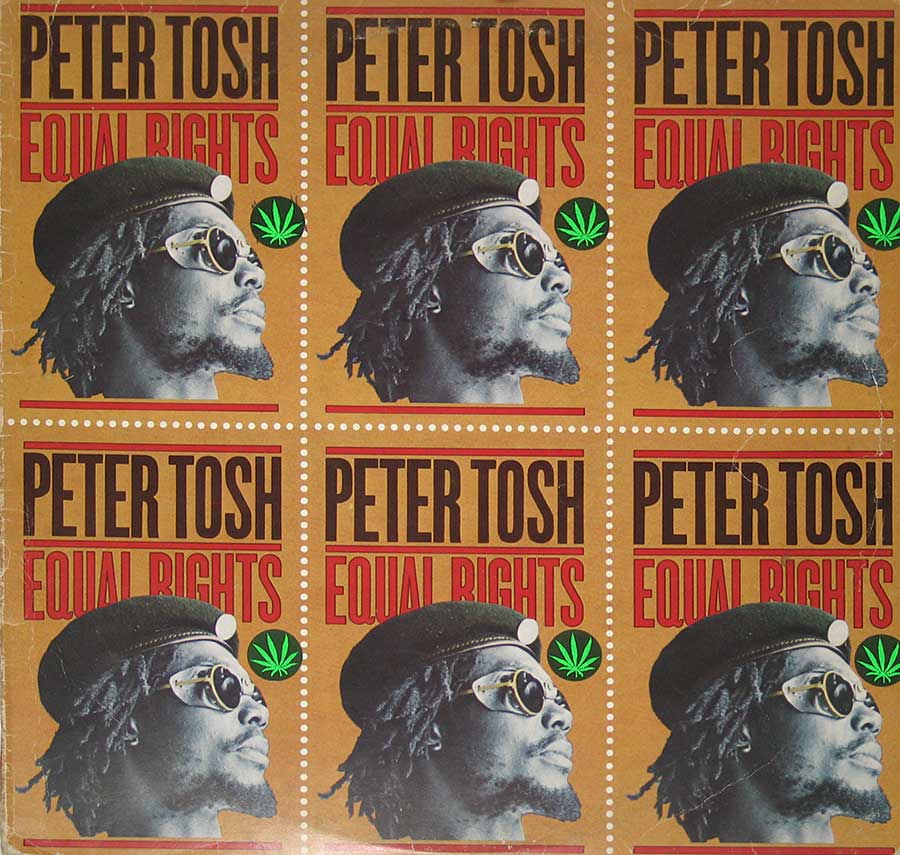 PETER TOSH - Equal Rights Virgin England 12" LP vinyl Album
 front cover https://vinyl-records.nl