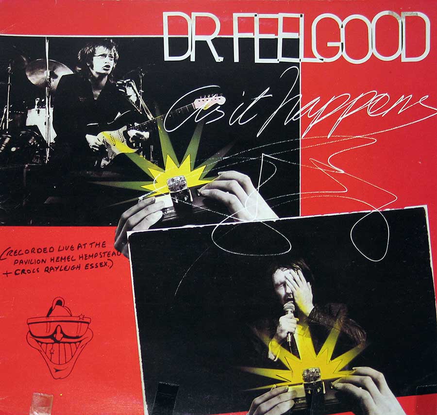 Front Cover Photo Of DR FEELGOOD - As It Happens Live