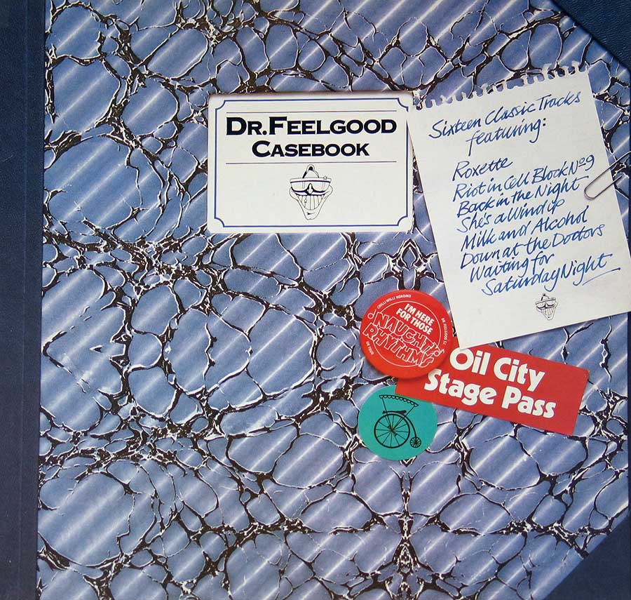 DR FEELGOOD - Casebook Nick Lowe 12" Vinyl LP Album album front cover