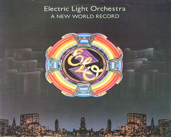 Front cover Photo of ELO Electric Light Orchestra - New World Record https://vinyl-records.nl/