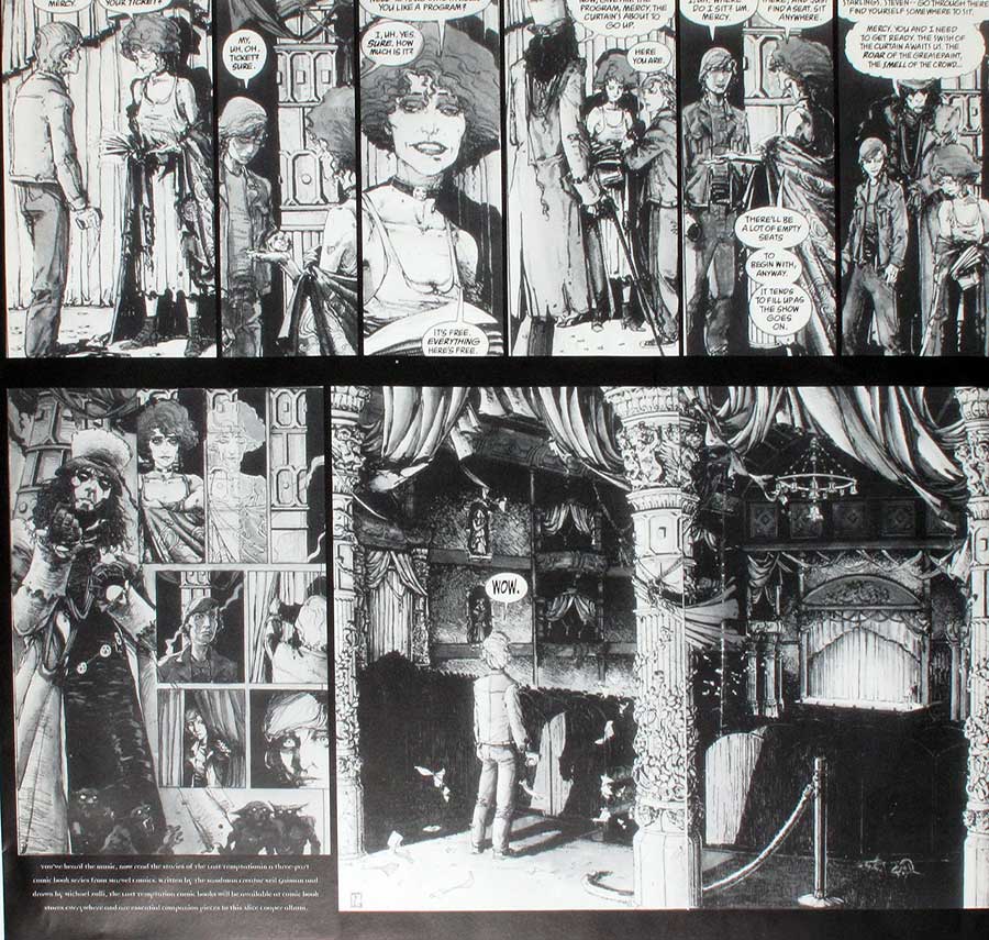 ALICE COOPER - The Last Temptation 12" VINYL LP ALBUM custom inner sleeve