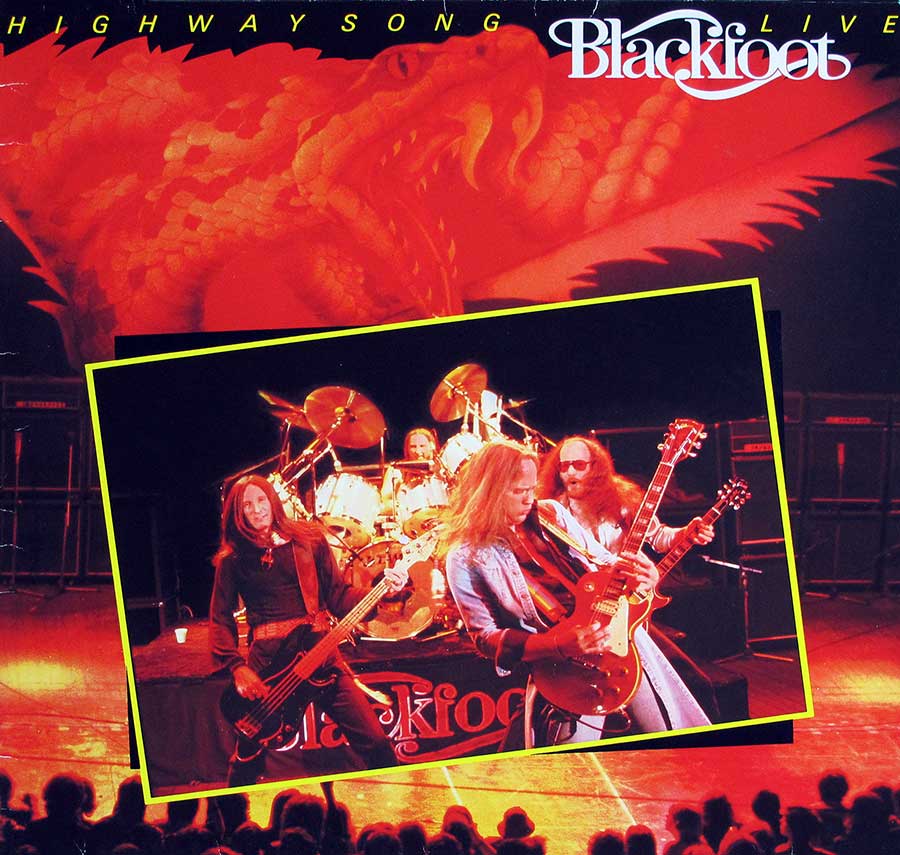 Front Cover Photo Of BLACKFOOT - Highway Song Live