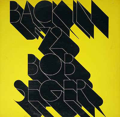Thumbnail Of  BOB SEGER - Back in '72 12" Vinyl LP album front cover