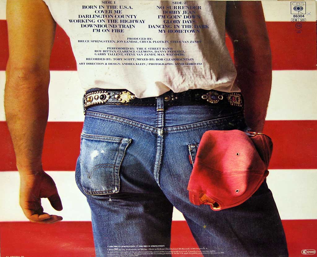 High Resolution Photo bruce springsteen born in the usa 
