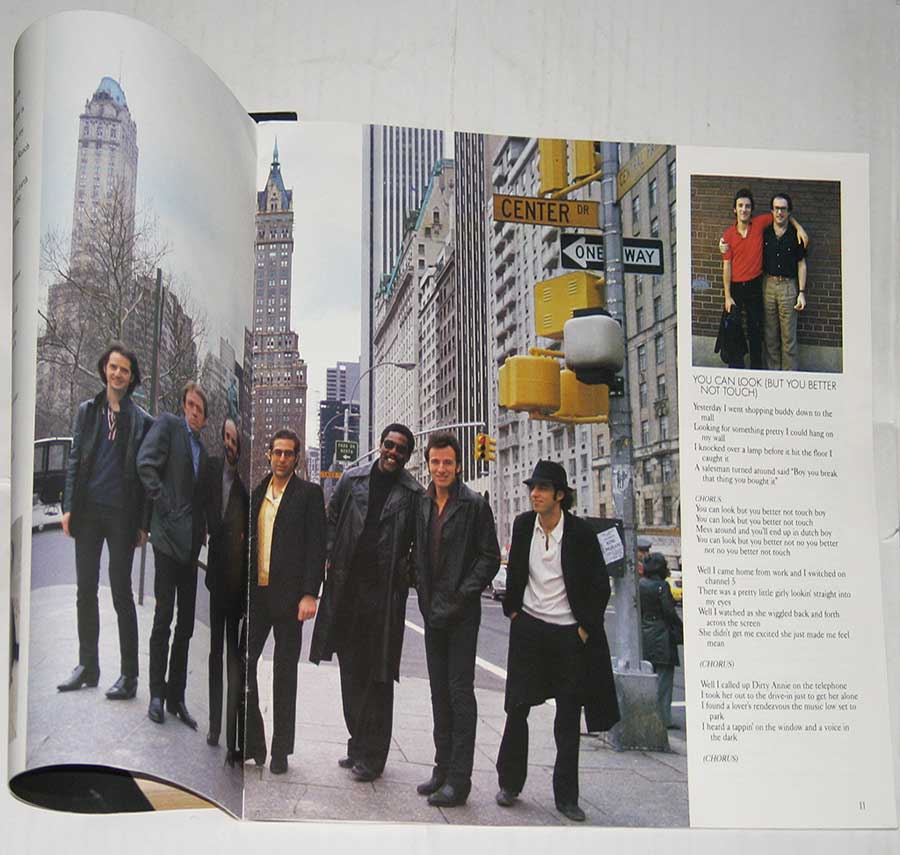 BRUCE SPRINGSTEEN & THE E STREET BAND - LIVE 1975-1985 5LP Vinyl Box-Set inner gatefold cover