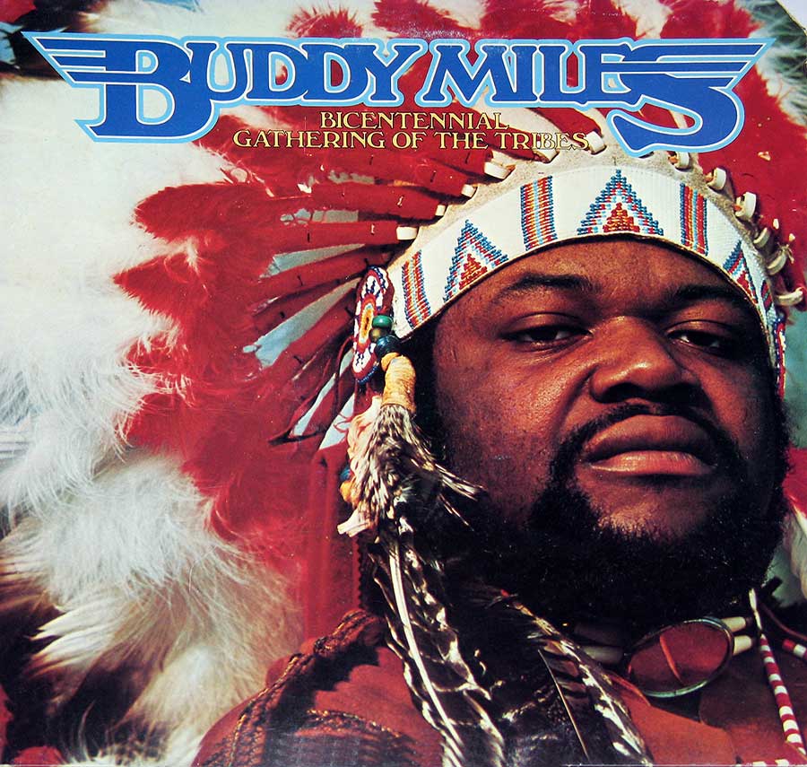 Front Cover Photo Of BUDDY MILES - Bicentennial Gathering Of The Tribes