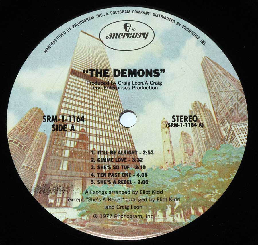Photo of record 1 of THE DEMONS - Self-titled 