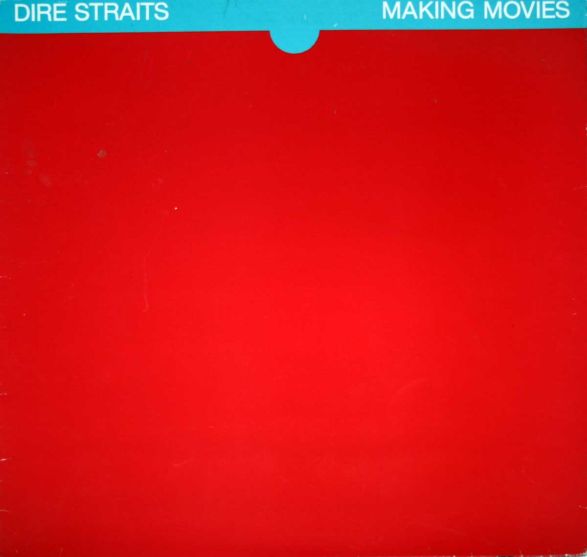 Album Front cover photo of German release of Dire Straits Making Movies