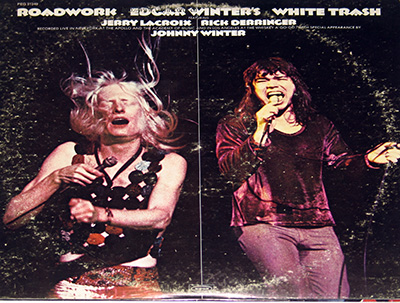 Edgar Winter's White Trash - Roadwork album front cover