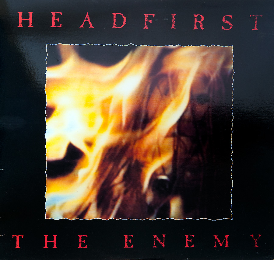 Front Cover Photo Of HEADFIRST - The Enemy 12" LP VINYL