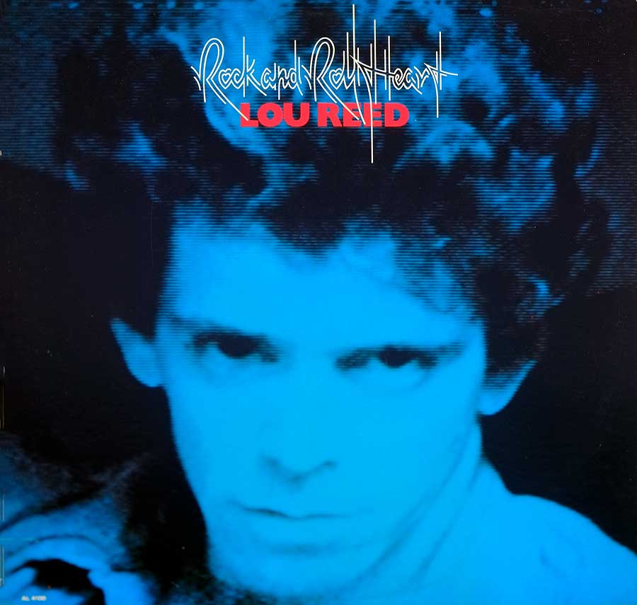 Front Cover Photo Of LOU REED - Rock And Roll Heart