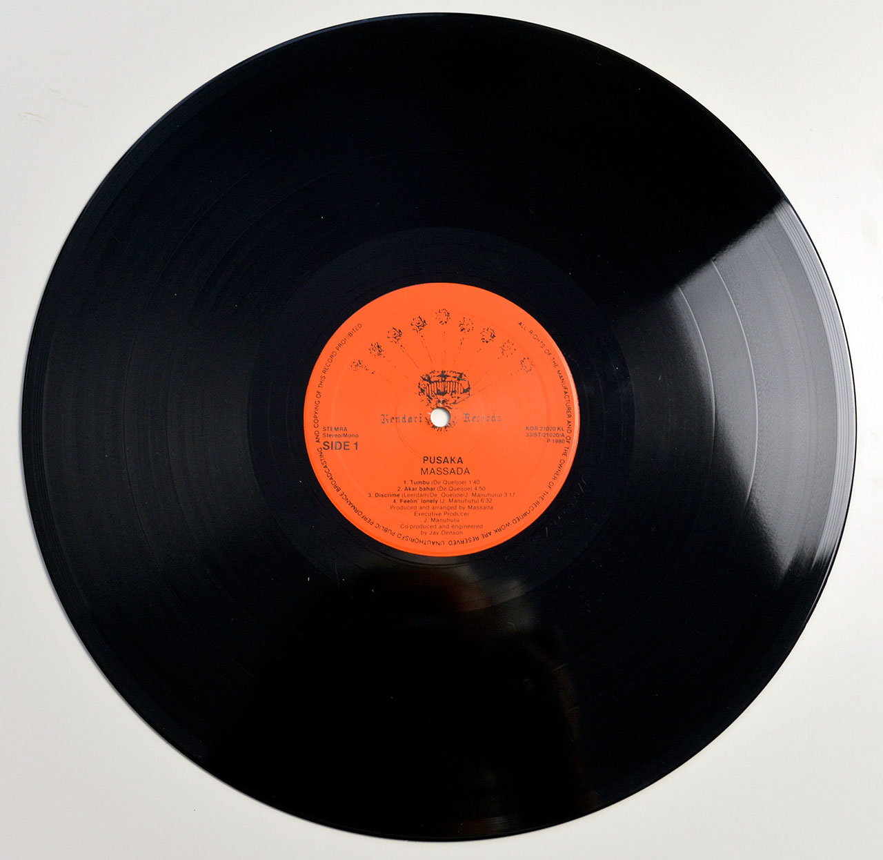 MASSADA - Pusaka Gatefold Cover 12" Vinyl LP Album vinyl lp record 