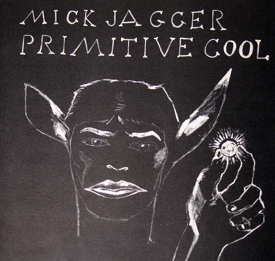 Front Cover Photo Of MICK JAGGER - Primitive Cool 12" Vinyl LP Album