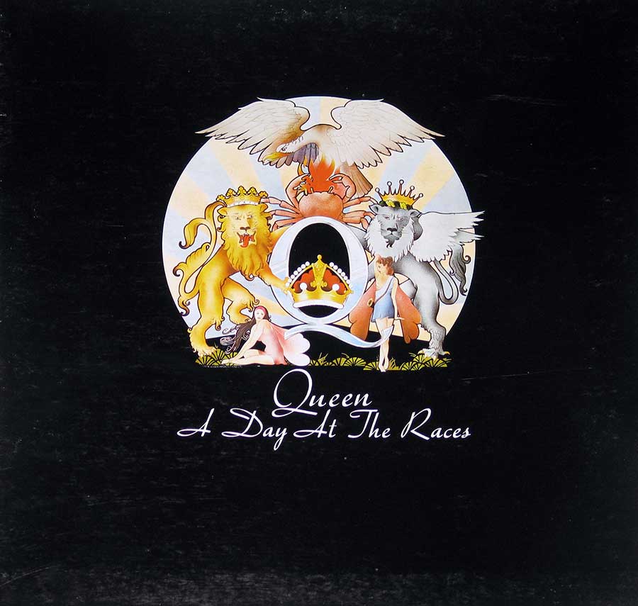 QUEEN - A Day At The Races Italy 12" vinyl LP album
 front cover https://vinyl-records.nl