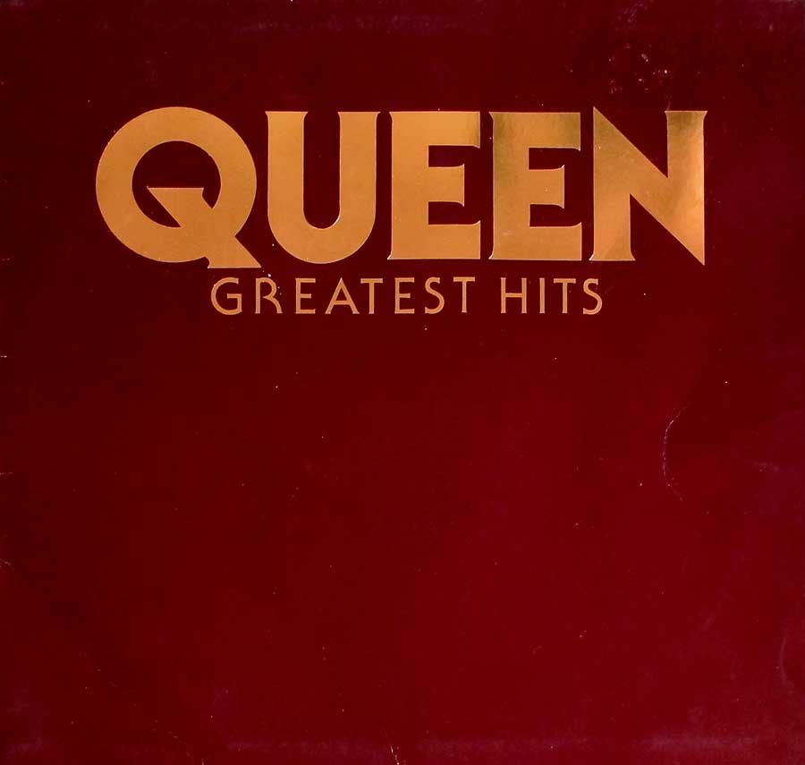 QUEEN - Greatest Hits 12" LP Vinyl Album front cover https://vinyl-records.nl
