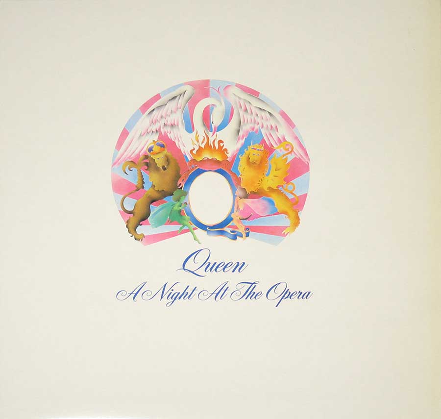 QUEEN - Night At The Opera Gatefold 12" Vinyl LP Album front cover https://vinyl-records.nl