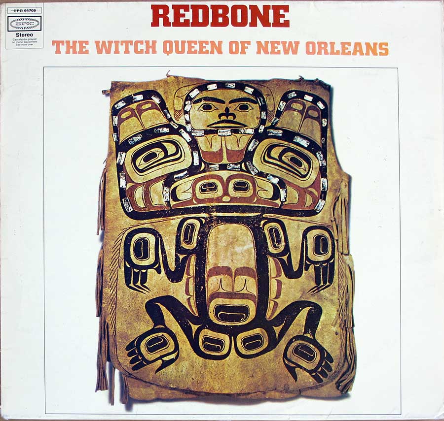 REDBONE - The Witch Queen Of New Orleans 12" LP VINYL ALBUM front cover https://vinyl-records.nl