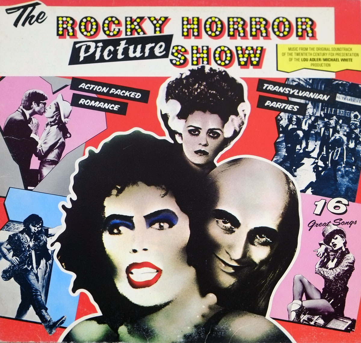 Rocky Horror Picture Show Rock, Glam Rock, OST Album Cover Gallery & 12 ...