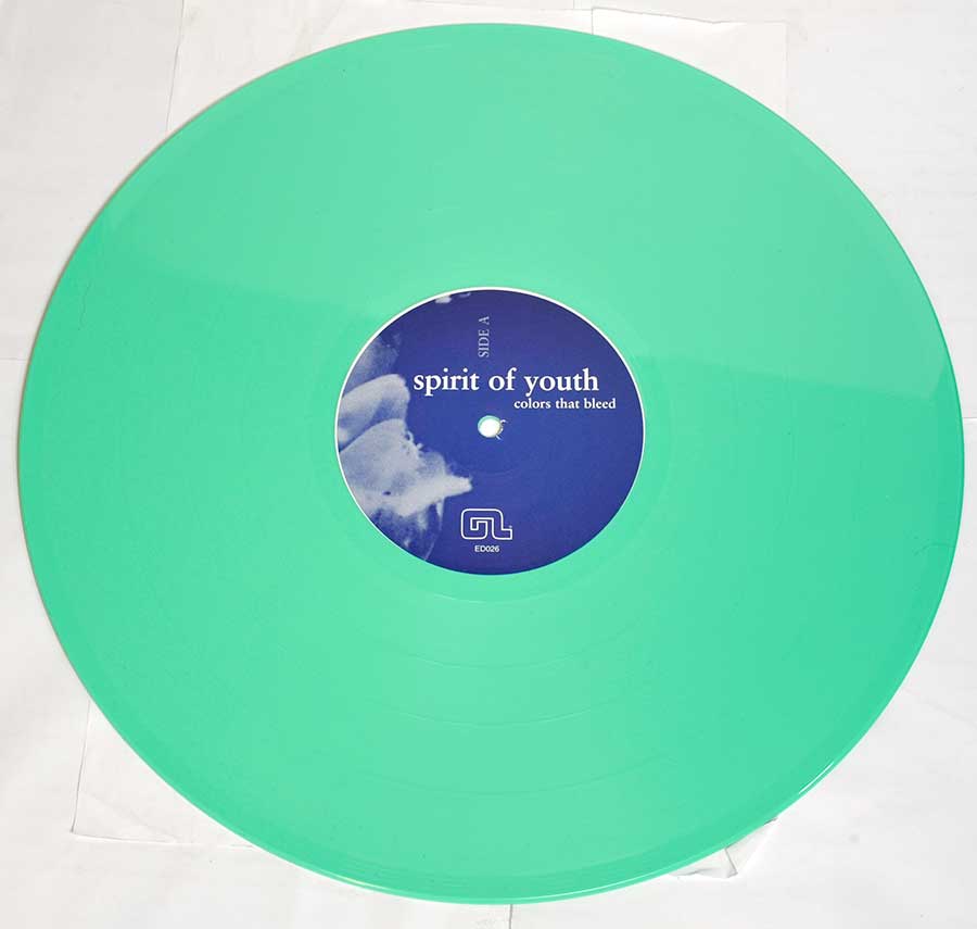 Photo of Side One of SPIRIT OF YOUTH - Colors That Bleed 
