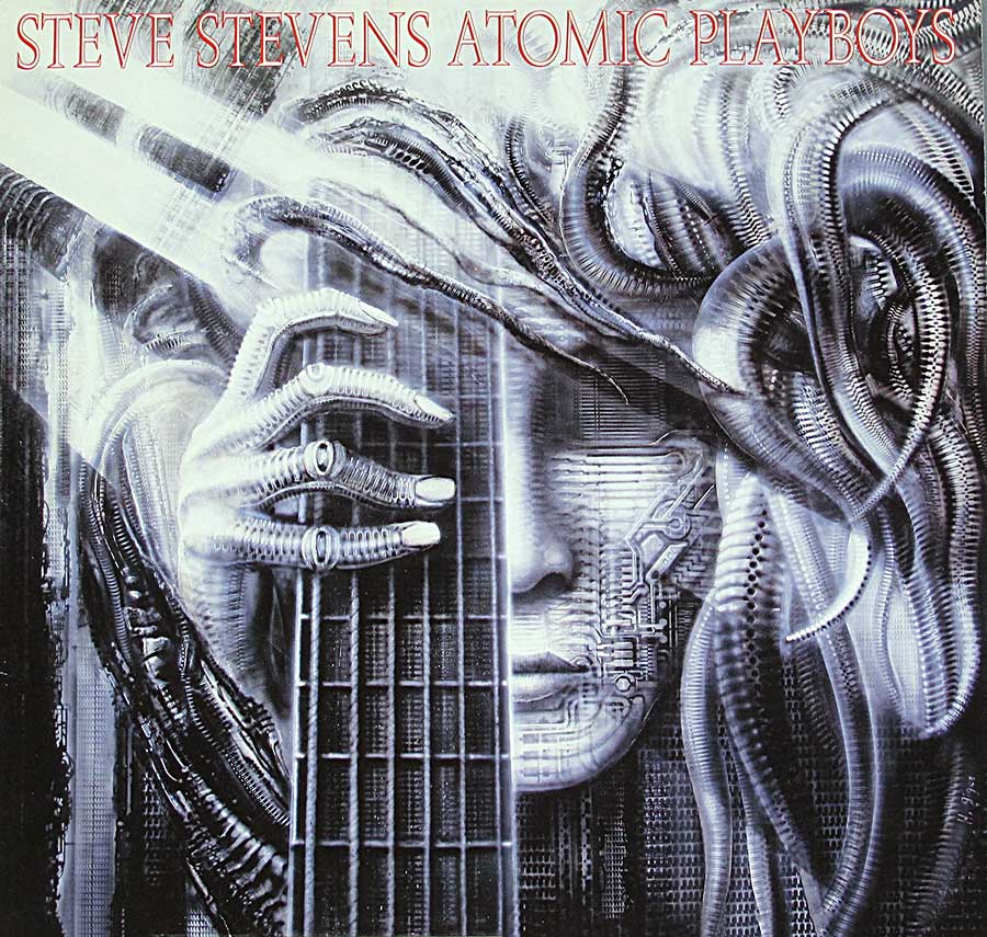 High Resolution Photo Steve Stevens Atomic Playboys Rock Vinyl Record