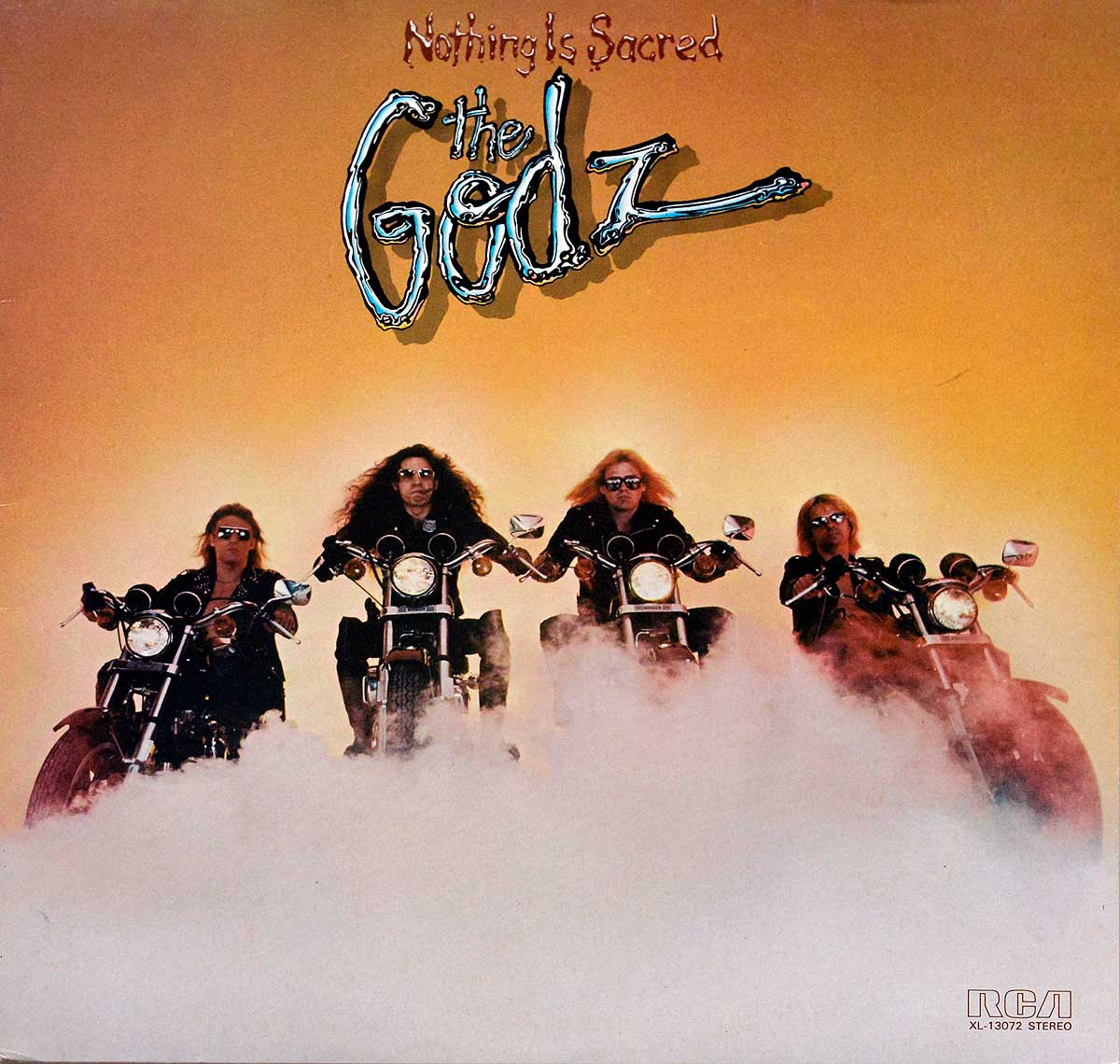 Album Front Cover Photo of THE GODZ – Nothing Is Sacred 