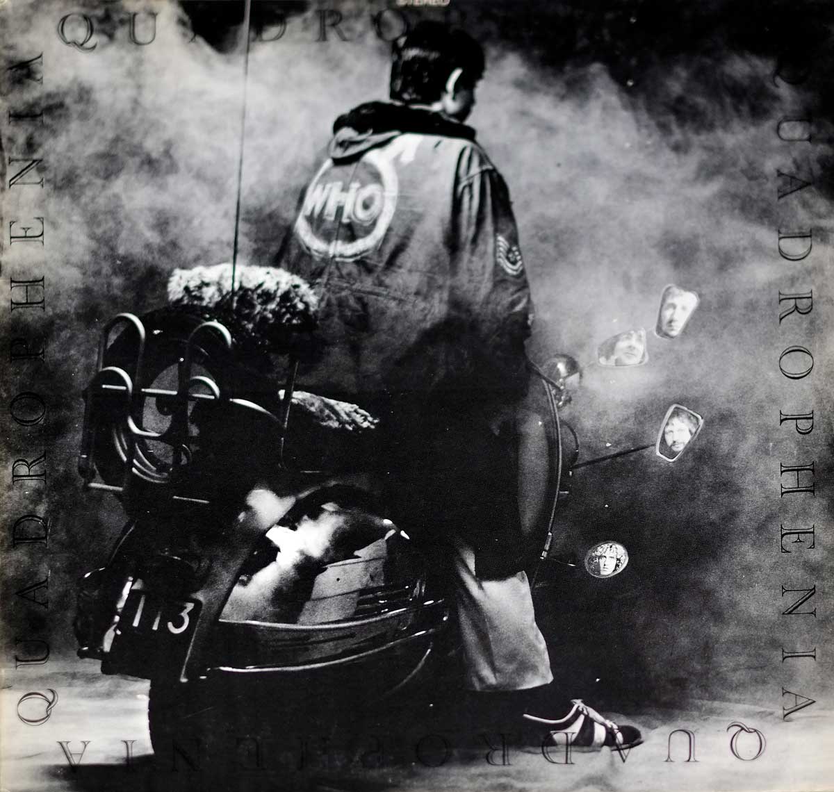large album front cover photo of: THE WHO - Quadrophenia Gatefold Cover USA Release 12" LP VINYL Album 
 