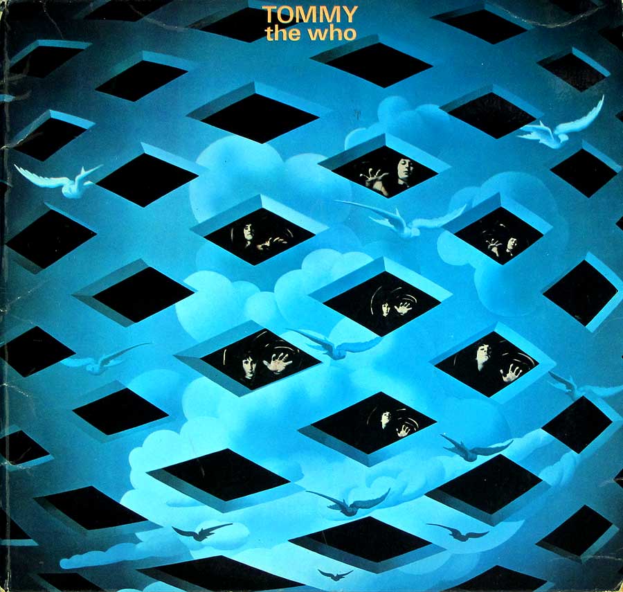THE WHO - Tommy Gt Britain Release Track Record Gatefold 12" Lp Vinyl Album front cover https://vinyl-records.nl