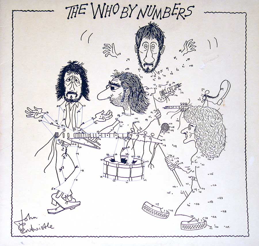 Album Front Cover Photo of The Who - By Numbers 