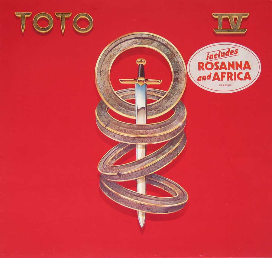 Front Cover Photo Of TOTO - IV 12"Vinyl LP