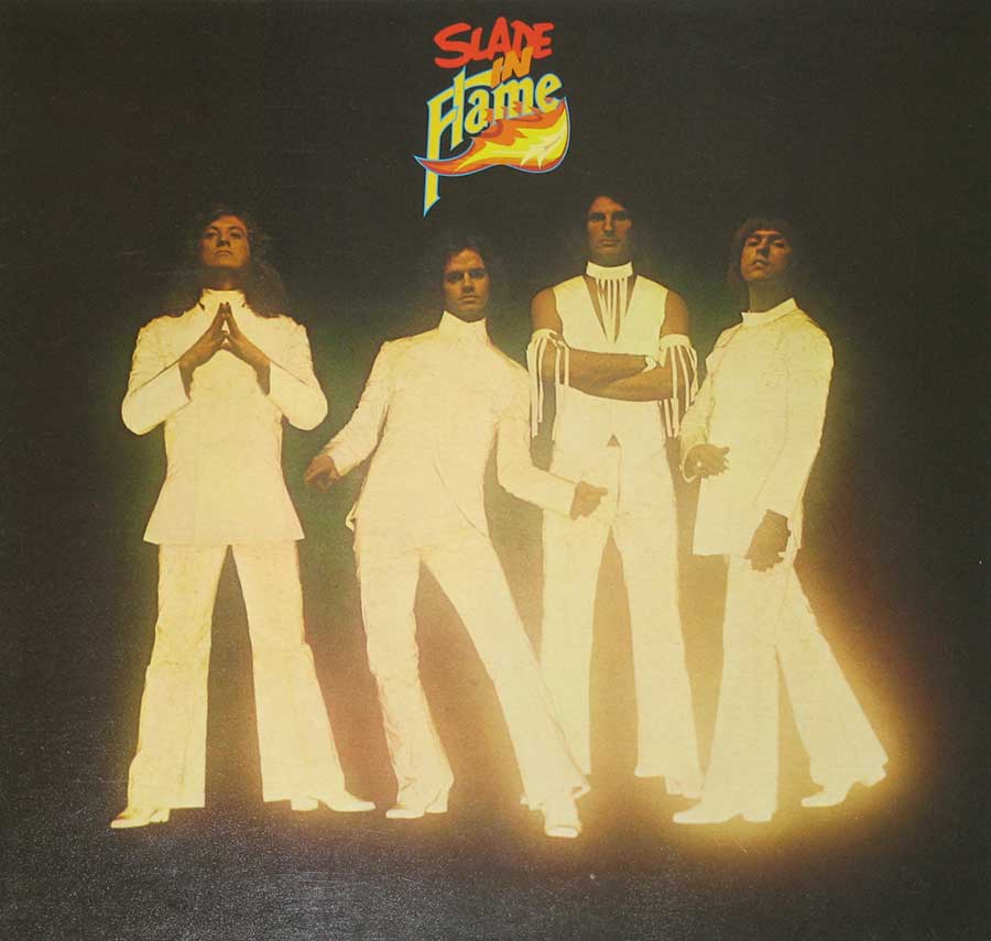 Album cover photos of : Slade In Flame