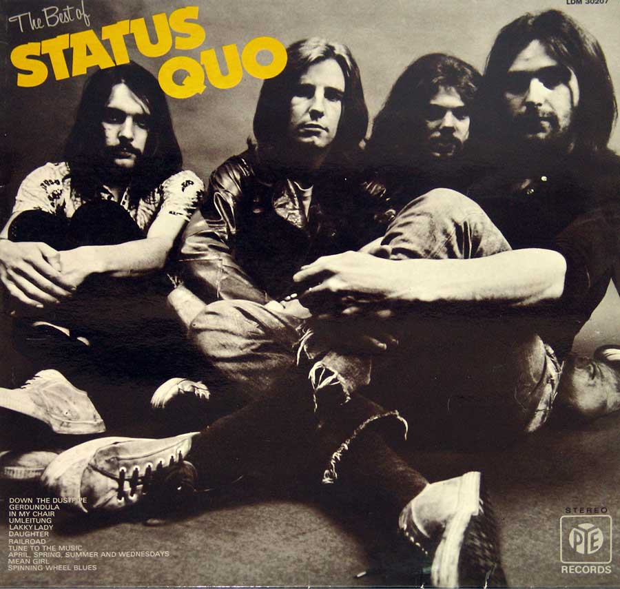 large album front cover photo of: Best of Status Quo 