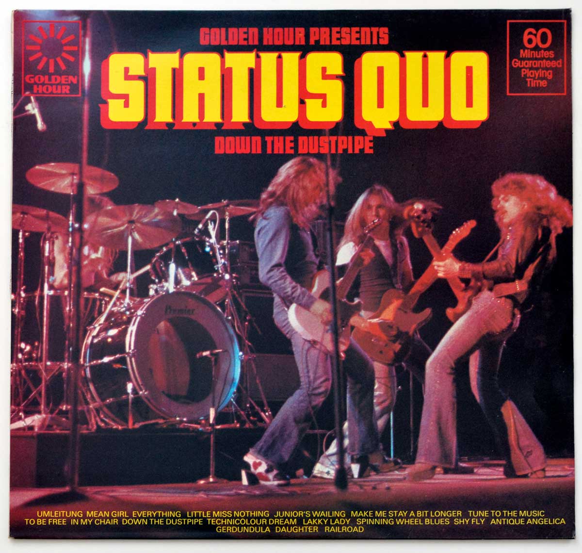 Album Front Cover Photo of STATUS QUO - Down The Dustpipe 