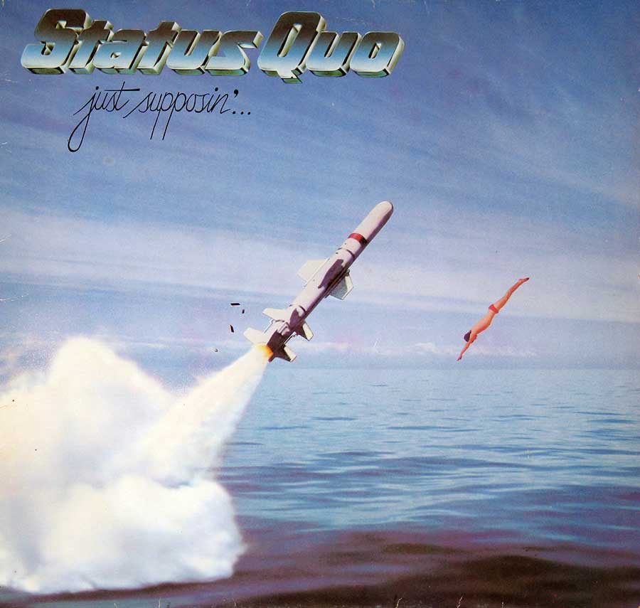 STATUS QUO - Just Supposin' 12" Vinyl LP Album
 album front cover