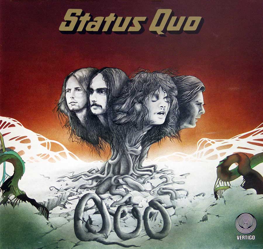 large album front cover photo of: Status Quo - QUO 