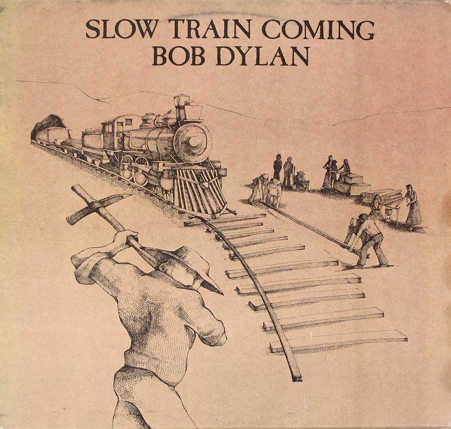 BOB DYLAN - Slow Train Coming 12" Vinyl LP Album 
 front cover https://vinyl-records.nl