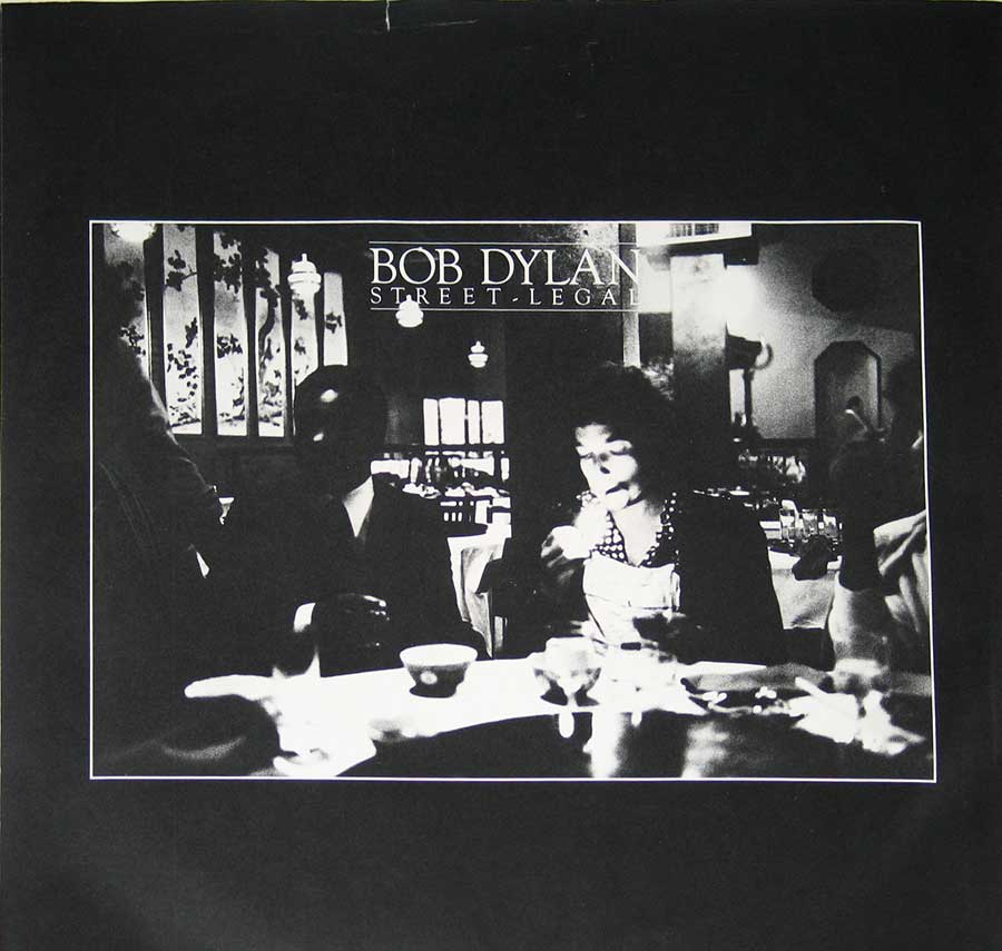 BOB DYLAN - Street Legal Netherlands Release 12" Vinyl LP Album  custom inner sleeve