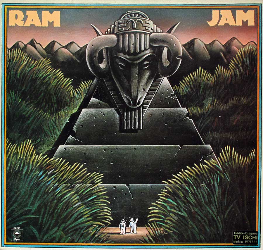 RAM JAM Self-Titled Black Betty 12" Vinyl LP Album front cover https://vinyl-records.nl
